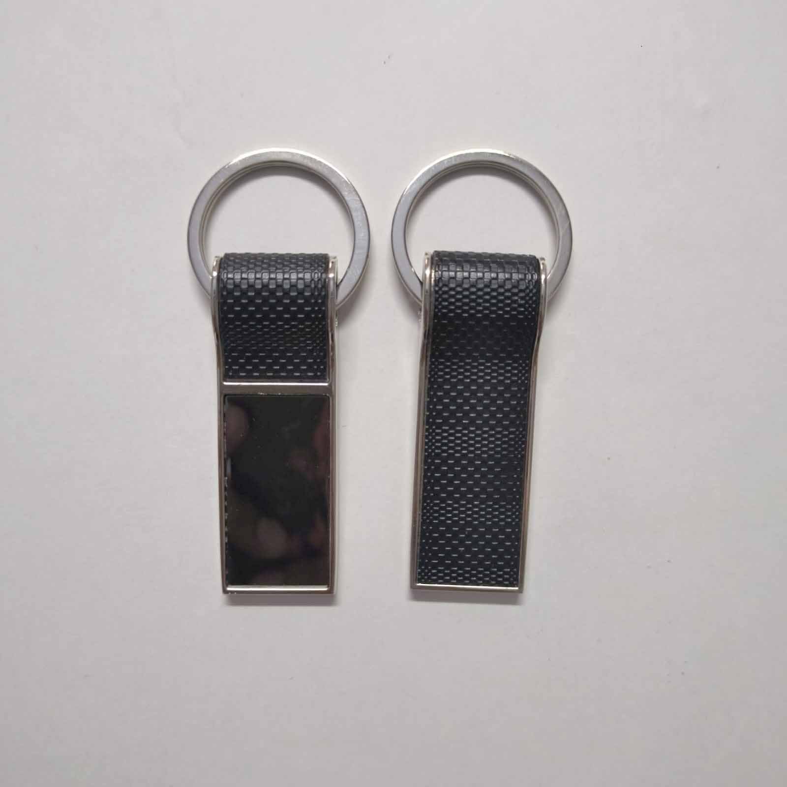 Blank Silver Textured Rectangle Metal Keychain (E14) | Laser Engraved Keychains | Laser Engraving branding | product by Right Marc Solutions
