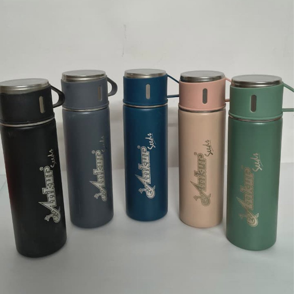 Custom Logo Vacuum Flask Corporate Gift Set | Bottles & Flasks | UV Printing, Laser Engraving finish | gallery view 4