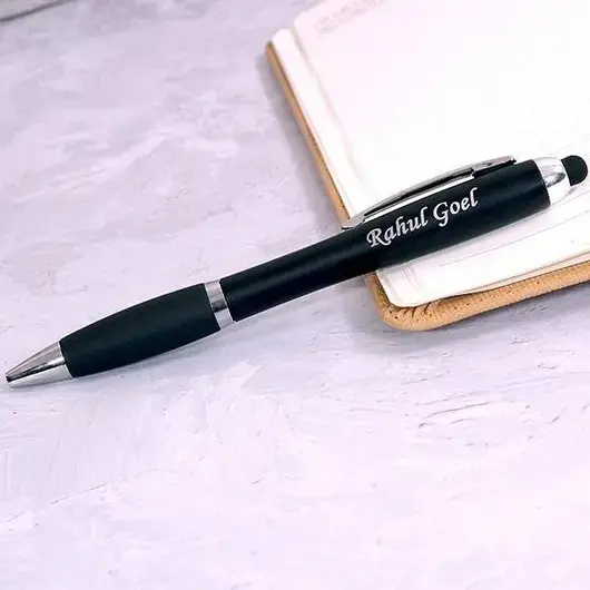 MP23 LED Metal Pen blank featuring light-up engraving capability for high-impact promotional branding.