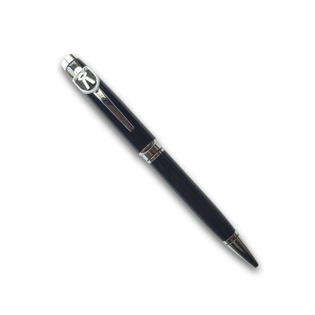MP26 Advocate Metal Pen blank featuring a legal-themed clip and professional finish for custom laser engraving.